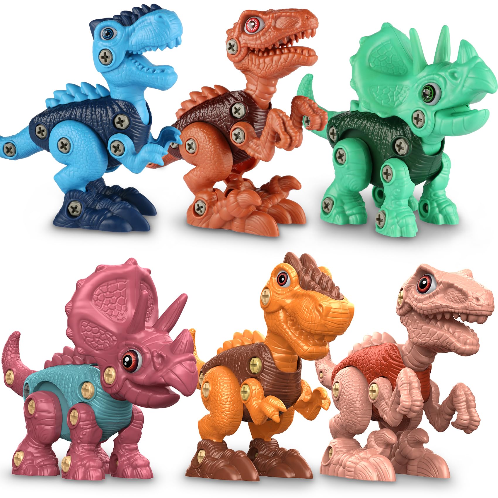dino13ページです Amazon.com: Laradola Take Apart Dinosaur Toys for Kids 3 4 5 6 7 8